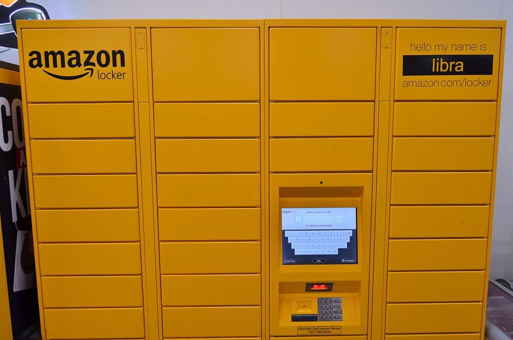 amazon locker stand