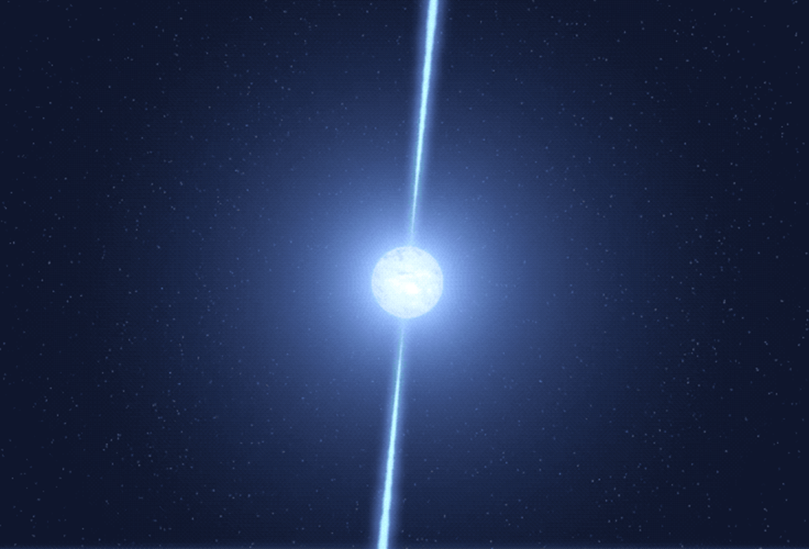 image of a pulsar