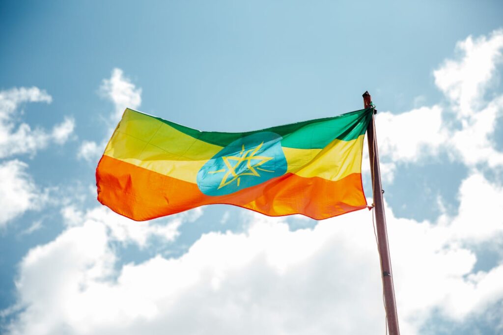 image of an Ethiopian flag