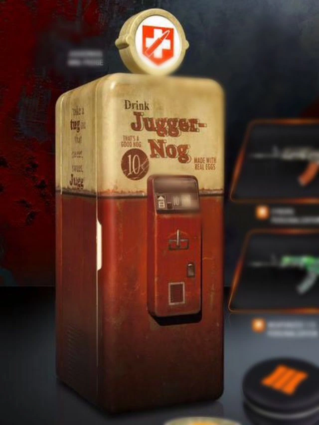 perk machine of juggernog from call of duty zombies.