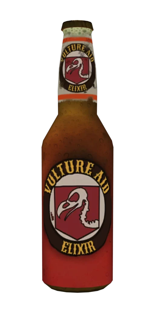 drink bottle of zombie perk vulture aid